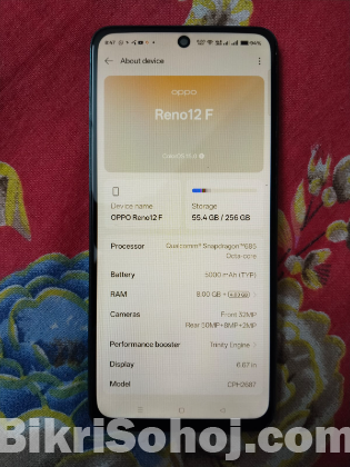 Oppo reno 12f